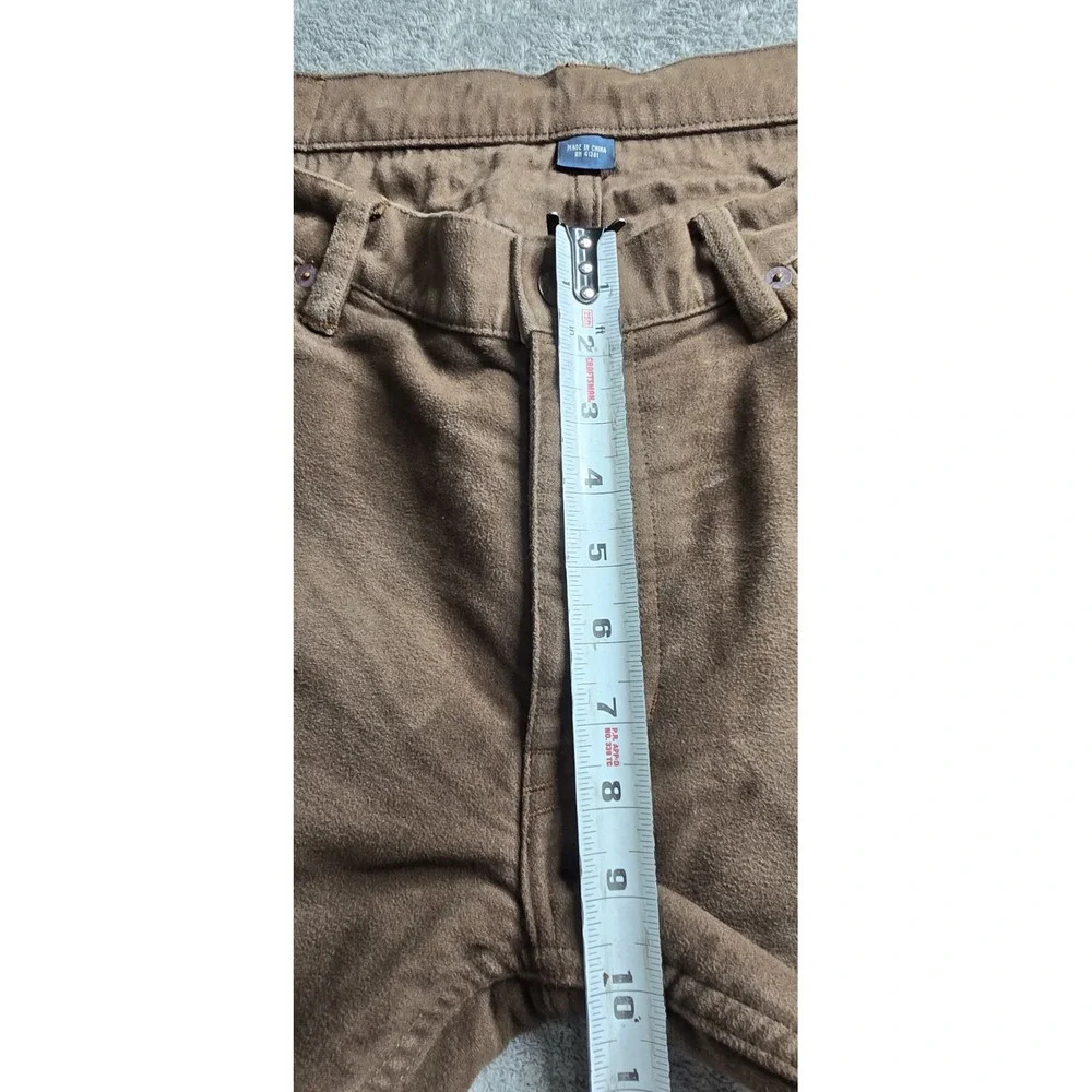 Vintage Polo Ralph Lauren Pants Mens 36x32 (29) Brown Soft Slim Fit 5 Pocket
